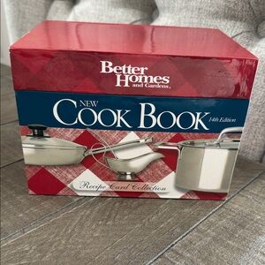 Vintage Better Homes & Gardens New Cookbook 14th edition Recipe Card Collection